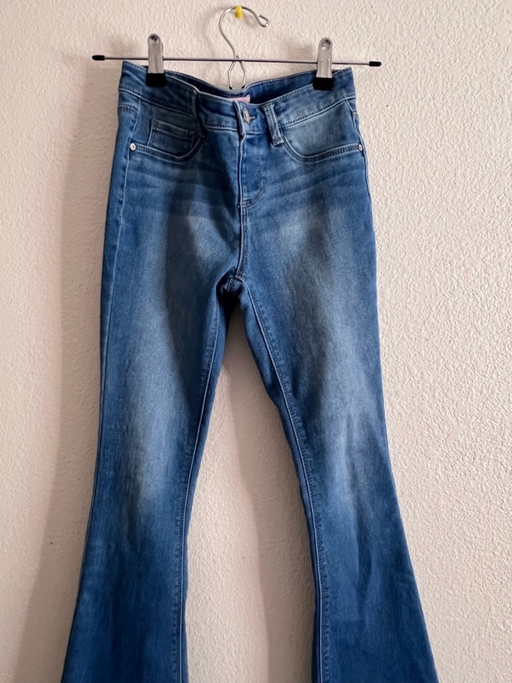 Squeeze Medium Blue Flared Jeans